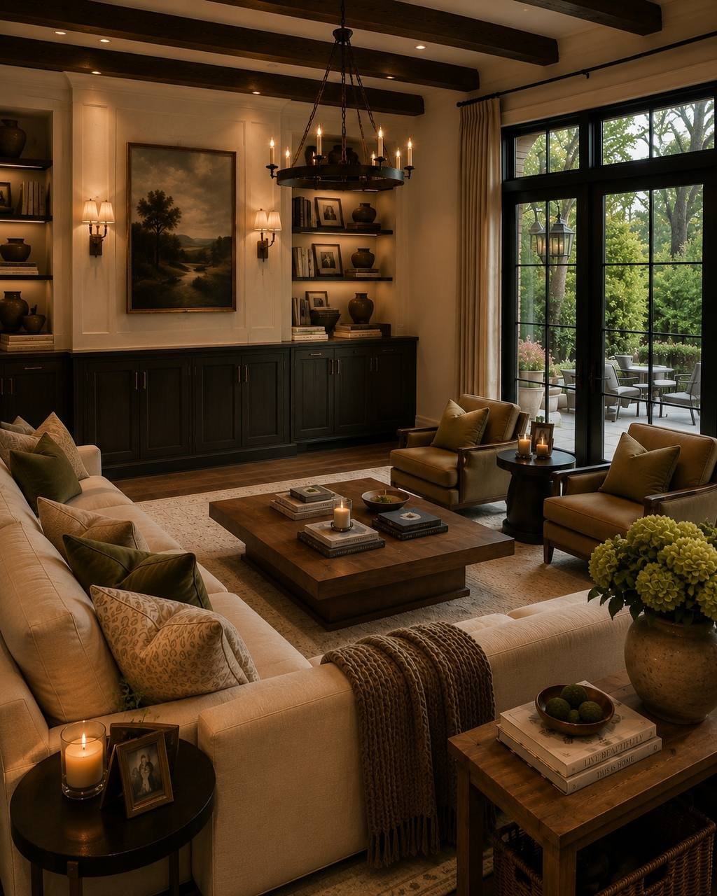 Interior design — twin guest bedroom